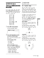 Preview for 57 page of Sony DVP-NS755V Operating Instructions Manual