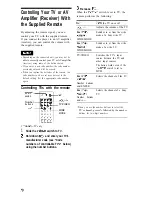 Preview for 70 page of Sony DVP-NS755V Operating Instructions Manual