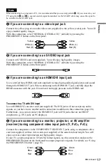 Preview for 17 page of Sony DVP-NS76H Operating Instructions Manual