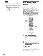 Preview for 34 page of Sony DVP-NSSOOV Operating Instructions Manual