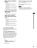 Preview for 51 page of Sony DVP-NSSOOV Operating Instructions Manual