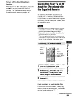 Preview for 69 page of Sony DVP-NSSOOV Operating Instructions Manual