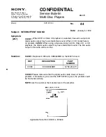 Preview for 80 page of Sony DVP-S300 Training Manual