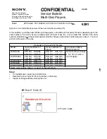 Preview for 97 page of Sony DVP-S300 Training Manual