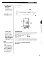 Preview for 65 page of Sony DVP-S3000 Operating Instructions / Mode d’emploi Operating Instructions Manual