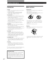 Preview for 42 page of Sony DVP-S500D Operating Instructions Manual