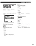 Preview for 32 page of Sony DVP-S505D Operating Instructions Manual