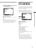 Preview for 35 page of Sony DVP-S535D Operating Instructions Manual