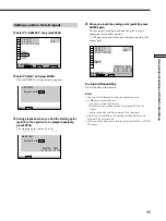 Preview for 45 page of Sony DVP-S535D Operating Instructions Manual