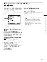 Preview for 41 page of Sony DVP-S560D  (DVP-S560D/S565D CD/DVD Player) Operating Instructions Manual