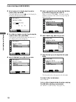 Preview for 58 page of Sony DVP-S570D - Cd/dvd Player Operating Instructions Manual