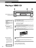 Preview for 18 page of Sony DVP-S7000 Operating Instructions Manual