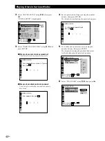 Preview for 40 page of Sony DVP-S7000 Operating Instructions Manual