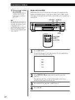 Preview for 70 page of Sony DVP-S7000 Operating Instructions Manual