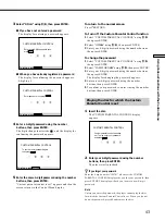 Preview for 43 page of Sony DVP-S735D Operating Instructions Manual