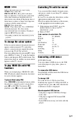 Preview for 5 page of Sony DVP-SR120 Reference Manual