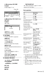 Preview for 7 page of Sony DVP-SR400P Operating Instructions Manual