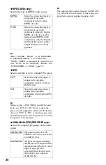 Preview for 34 page of Sony DVP-SR650P Operating Instructions Manual