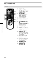 Preview for 86 page of Sony DVPC-X850D Operating Instructions Manual