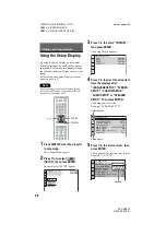 Preview for 68 page of Sony DVPNS90V - HDMI/SACD 1080i Upscaling DVD Player Operating Instructions Manual