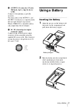 Preview for 7 page of Sony DWA-F01D Operating Instructions Manual