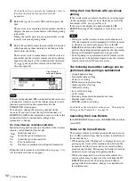 Preview for 32 page of Sony DWR-R01D Operating Instructions Manual