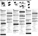 Preview for 2 page of Sony ECM-CR120 Operating Instructions