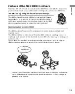 Preview for 19 page of Sony ERS-7M3 - Aibo Entertainment Robot User Manual