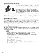 Preview for 20 page of Sony ERS-7M3 - Aibo Entertainment Robot User Manual