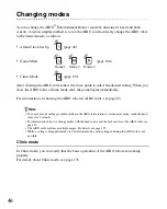 Preview for 46 page of Sony ERS-7M3 - Aibo Entertainment Robot User Manual