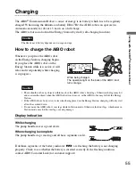 Preview for 55 page of Sony ERS-7M3 - Aibo Entertainment Robot User Manual