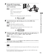 Preview for 73 page of Sony ERS-7M3 - Aibo Entertainment Robot User Manual