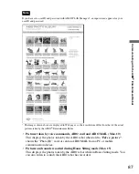 Preview for 87 page of Sony ERS-7M3 - Aibo Entertainment Robot User Manual