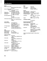 Preview for 4 page of Sony EV-5550 Operating Instructions Manual