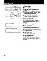 Preview for 8 page of Sony EV-5550 Operating Instructions Manual