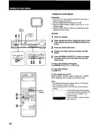 Preview for 18 page of Sony EV-5550 Operating Instructions Manual