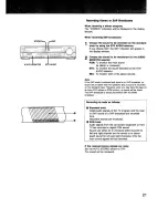 Preview for 35 page of Sony EV-5550 Operating Instructions Manual