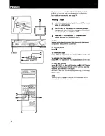 Preview for 42 page of Sony EV-5550 Operating Instructions Manual