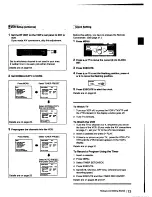 Preview for 13 page of Sony EV-S2000 Operating Instructions Manual