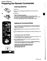 Preview for 21 page of Sony EV-S2000 Operating Instructions Manual