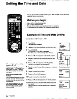 Preview for 24 page of Sony EV-S2000 Operating Instructions Manual