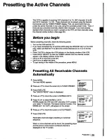 Preview for 25 page of Sony EV-S2000 Operating Instructions Manual