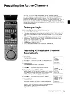 Preview for 25 page of Sony EV-S3000 Operating Instructions Manual