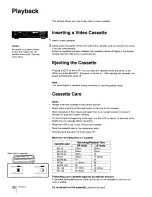 Preview for 30 page of Sony EV-S3000 Operating Instructions Manual