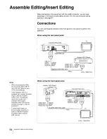 Preview for 64 page of Sony EV-S3000 Operating Instructions Manual