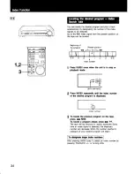 Preview for 34 page of Sony EV-S900 Operating Instructions Manual