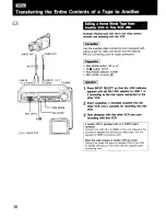 Preview for 36 page of Sony EV-S900 Operating Instructions Manual