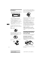 Preview for 4 page of Sony EXCD-31 Operating Instructions Manual