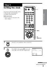 Preview for 13 page of Sony EZ77NZ Operating Instructions Manual