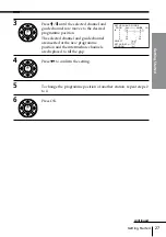 Preview for 27 page of Sony EZ77NZ Operating Instructions Manual